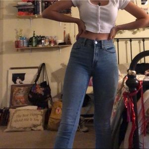 blue urban outfitters jean